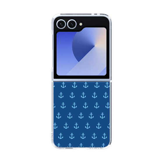クリアケース［ Anchor - Blue ］