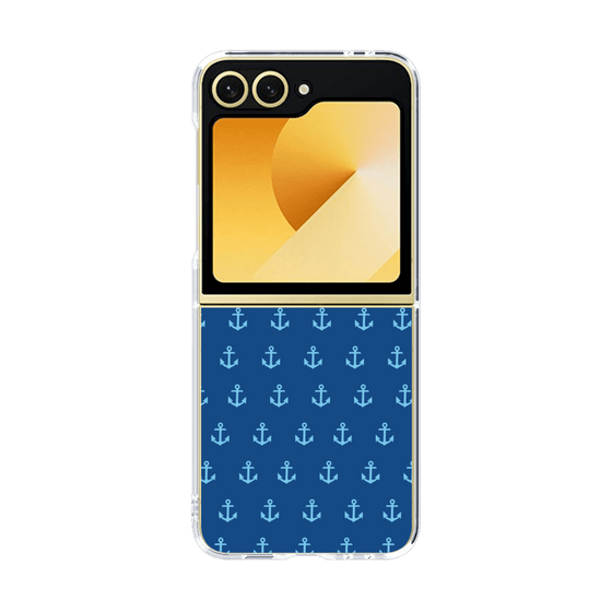 クリアケース［ Anchor - Blue ］