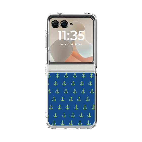 クリアケース［ Anchor - Green ］