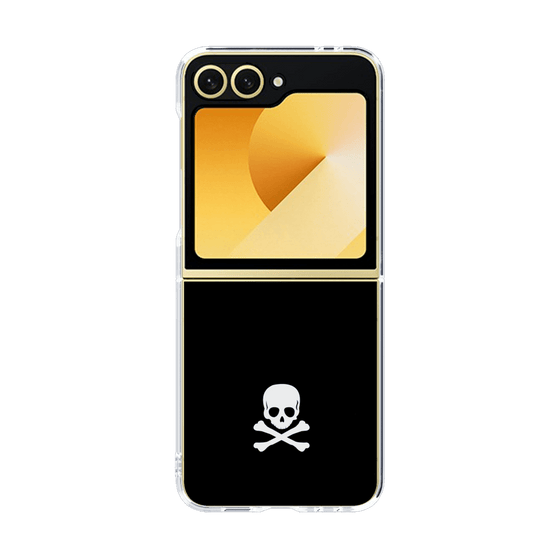 クリアケース［ スカル - Black ］