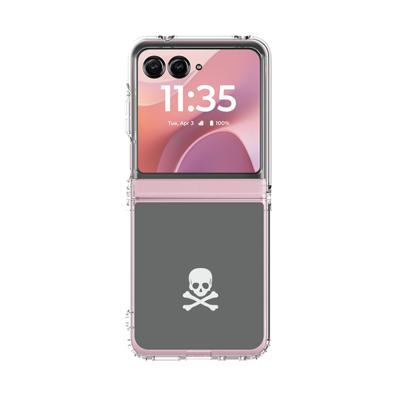 クリアケース［ スカル - Gray ］