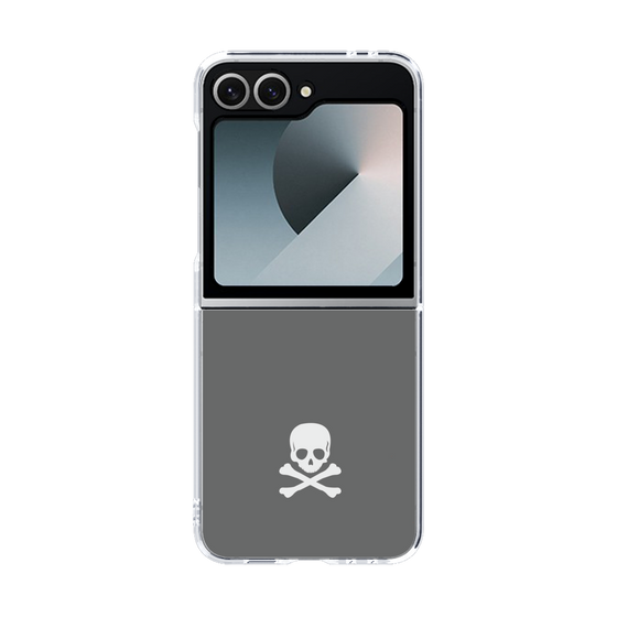 クリアケース［ スカル - Gray ］