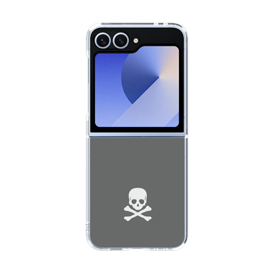 クリアケース［ スカル - Gray ］