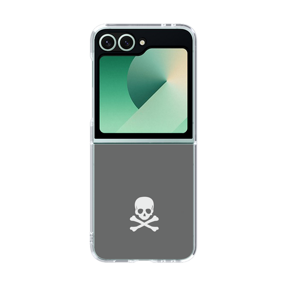 クリアケース［ スカル - Gray ］