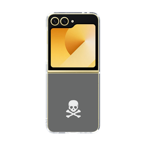 クリアケース［ スカル - Gray ］