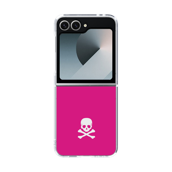 クリアケース［ スカル - Pink ］