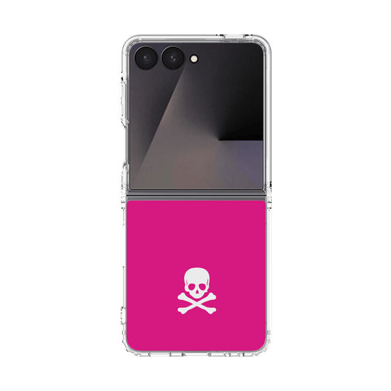 クリアケース［ スカル - Pink ］