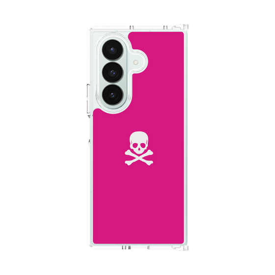 クリアケース［ スカル - Pink ］