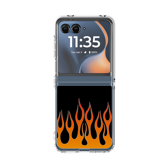 クリアケース［ 炎 - Orange ］