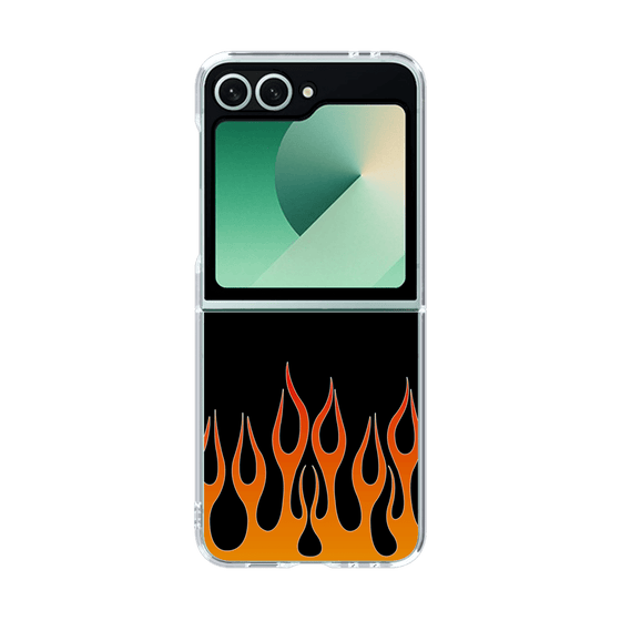クリアケース［ 炎 - Orange ］