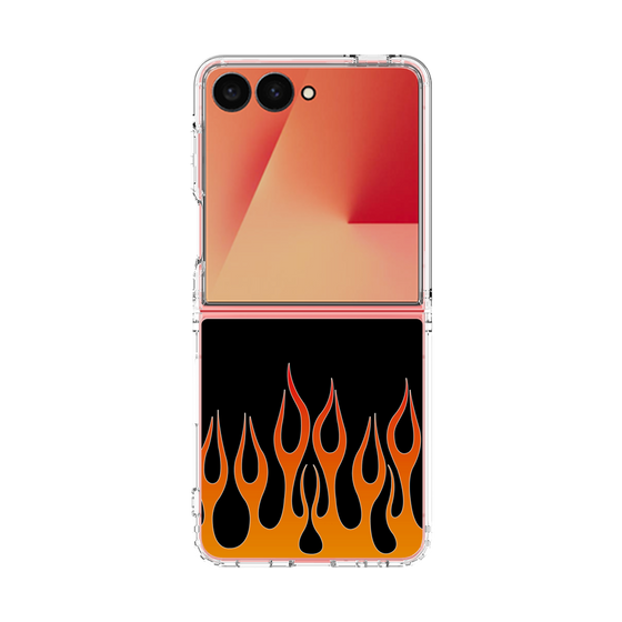 クリアケース［ 炎 - Orange ］