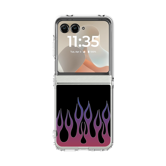 クリアケース［ 炎 - Red ］