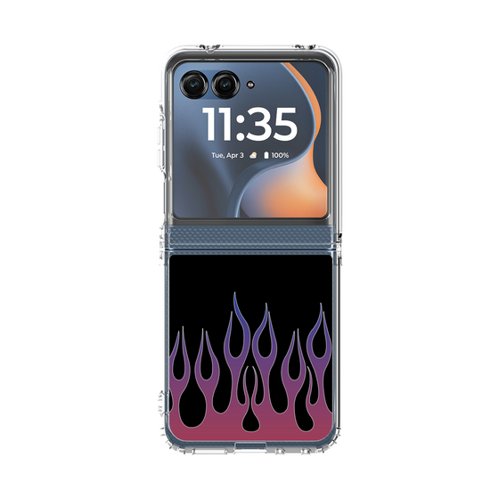 クリアケース［ 炎 - Red ］