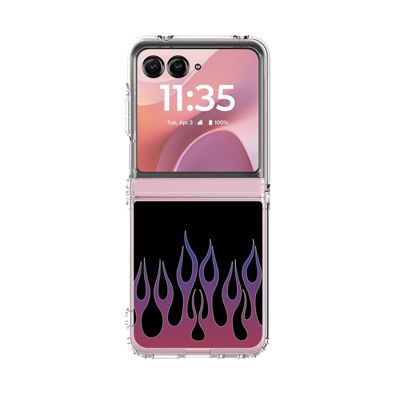 クリアケース［ 炎 - Red ］