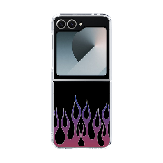 クリアケース［ 炎 - Red ］