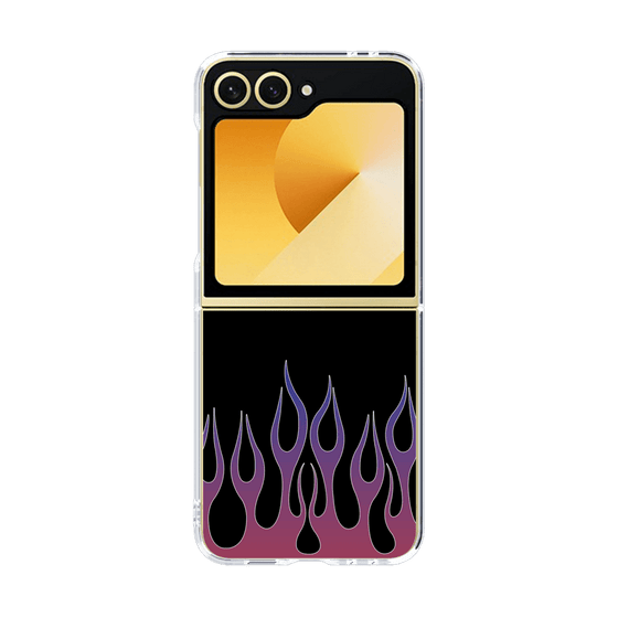 クリアケース［ 炎 - Red ］