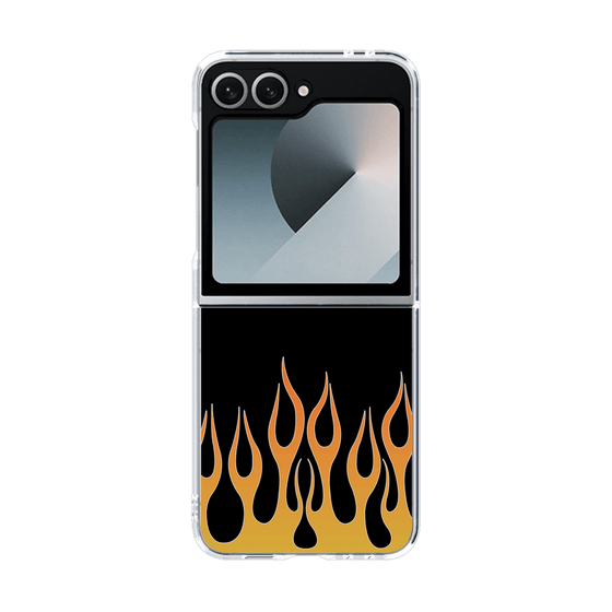 クリアケース［ 炎 - Yellow ］