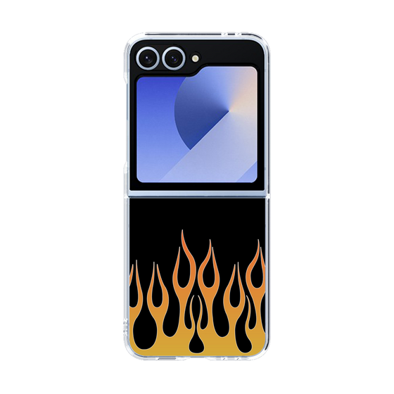 クリアケース［ 炎 - Yellow ］