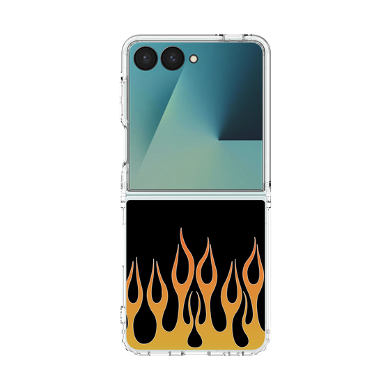 クリアケース［ 炎 - Yellow ］