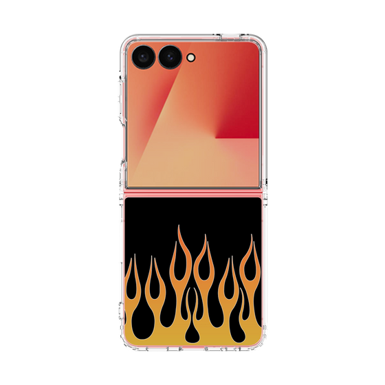 クリアケース［ 炎 - Yellow ］