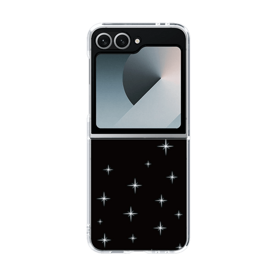 クリアケース［ Glitter - Black ］