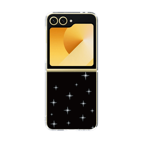 クリアケース［ Glitter - Black ］