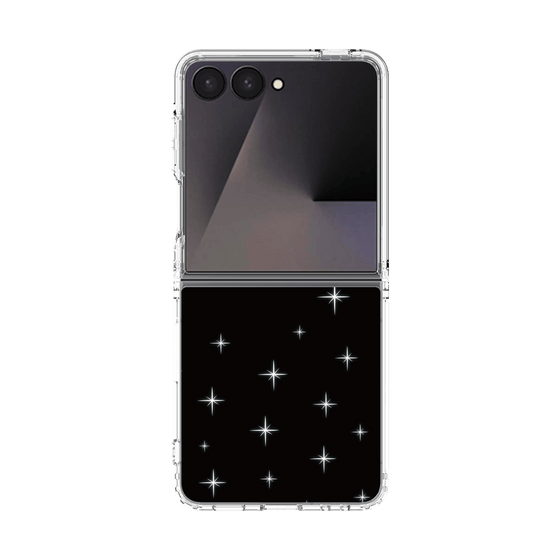 クリアケース［ Glitter - Black ］
