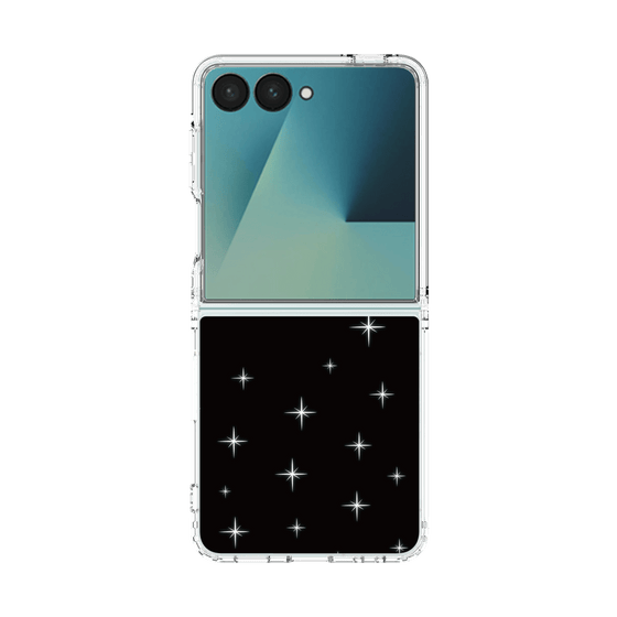 クリアケース［ Glitter - Black ］