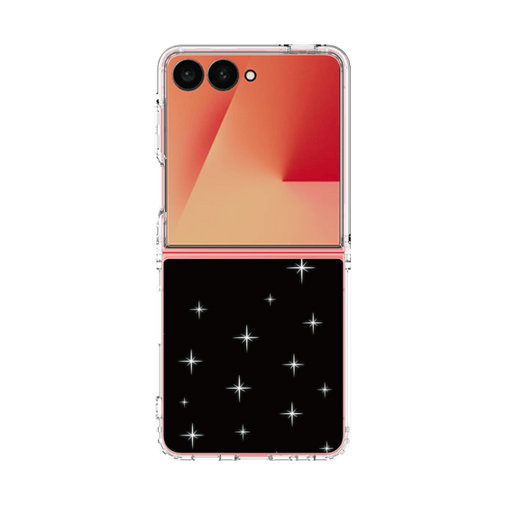 クリアケース［ Glitter - Black ］