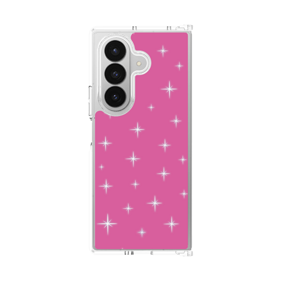 クリアケース［ Glitter - Pink ］
