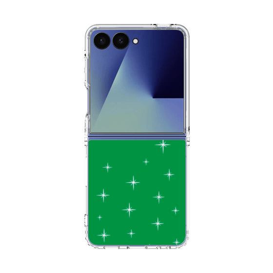 クリアケース［ Glitter - Green ］