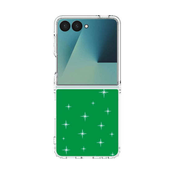 クリアケース［ Glitter - Green ］