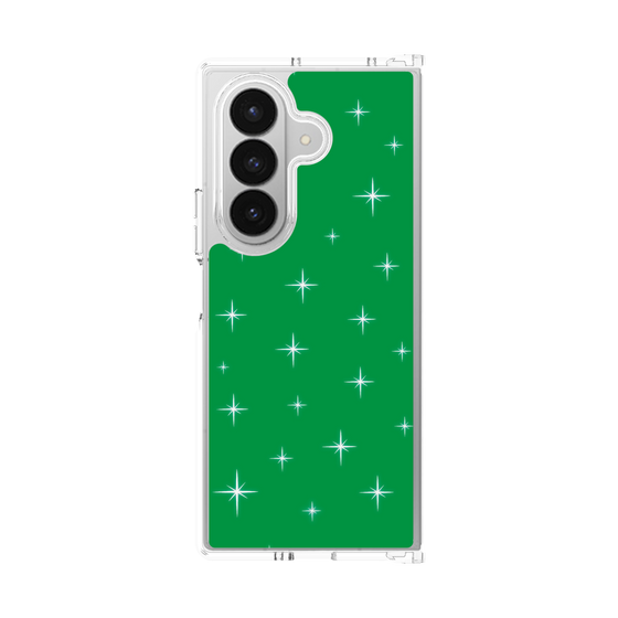 クリアケース［ Glitter - Green ］