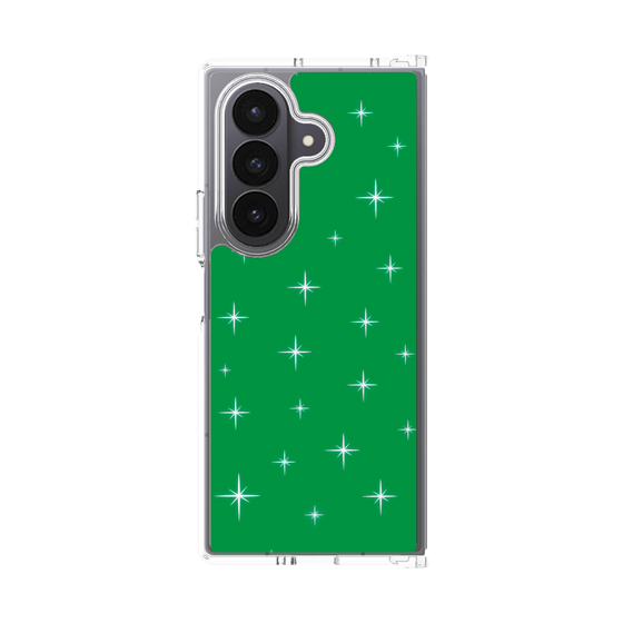 クリアケース［ Glitter - Green ］
