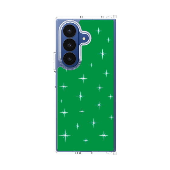 クリアケース［ Glitter - Green ］