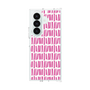 クリアケース［ Nordic - Pink ］