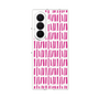 クリアケース［ Nordic - Pink ］