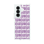 クリアケース［ Nordic - Purple ］