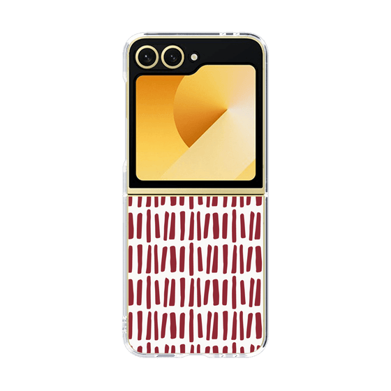 クリアケース［ Nordic - Red ］