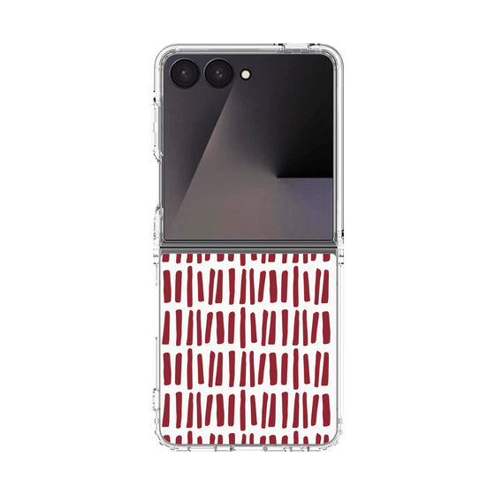 クリアケース［ Nordic - Red ］