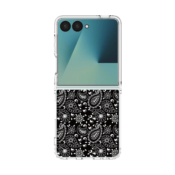 クリアケース［ ペイズリー - Black ］