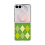クリアケース［ Nordic Argyle - Green ］