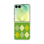 クリアケース［ Nordic Argyle - Green ］