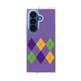クリアケース［ Nordic Argyle - Purple ］