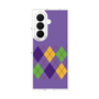 クリアケース［ Nordic Argyle - Purple ］