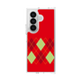 クリアケース［ Nordic Argyle - Red ］