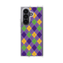 クリアケース［ Argyle - Purple ］