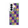 クリアケース［ Argyle - Purple ］