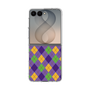 クリアケース［ Argyle - Purple ］