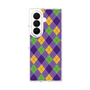 クリアケース［ Argyle - Purple ］
